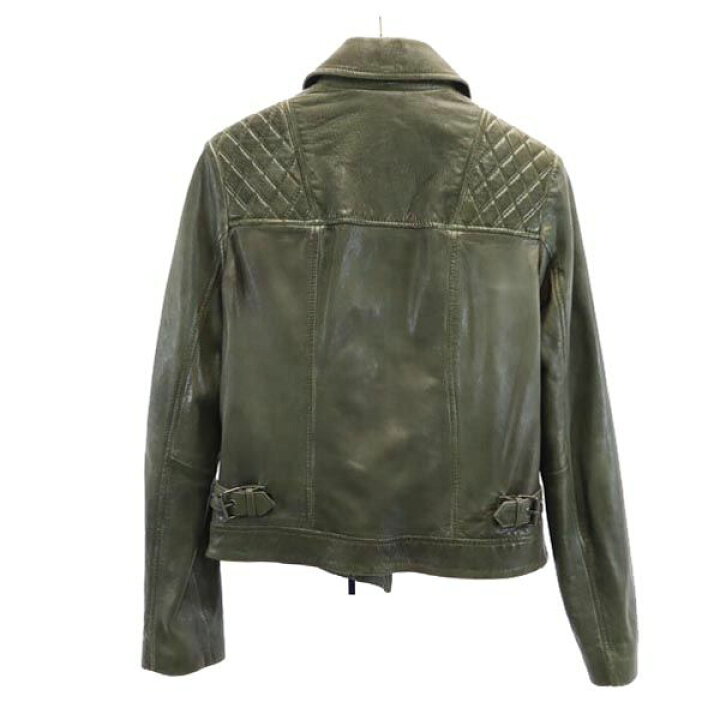 楽天市場】古着 アルマーニジーンズ ARMANI JEANS ライダース レザー  