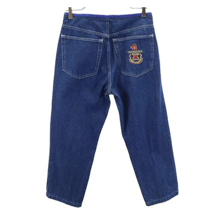楽天市場】古着 トラサルディ TRUSSARDI テーパードデニムパンツ 
