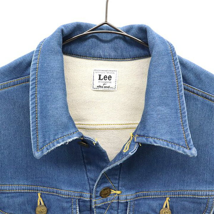 楽天市場】古着 Lee リー ニコアンド コラボ デニムジャケット M 
