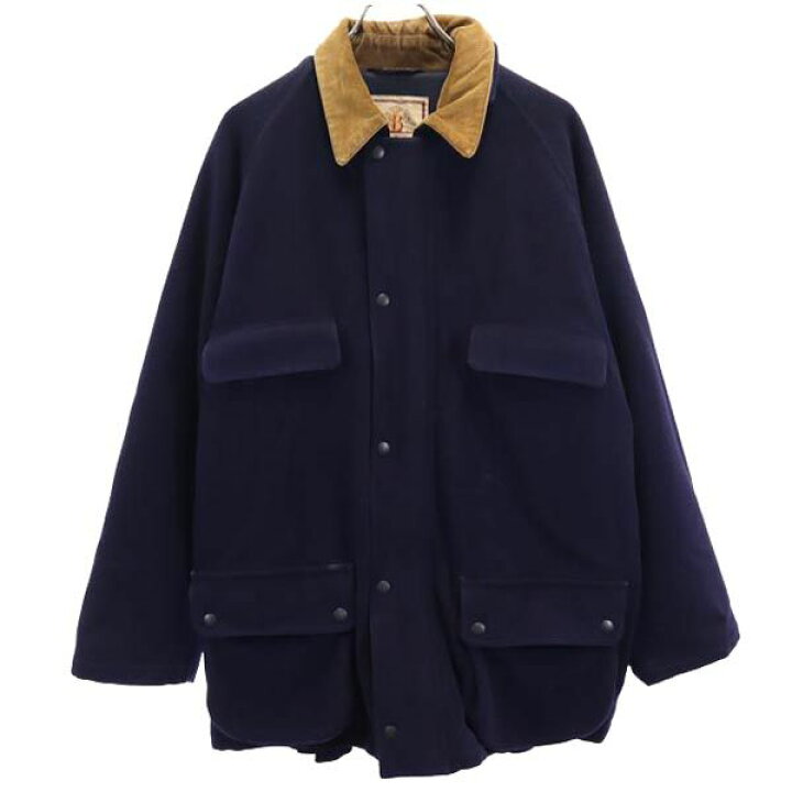 楽天市場】バラクータ 襟コーデュロイ ジャケット L ネイビー BARACUTA 
