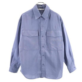 ザラ 長袖 シャツ S パープル系 ZARA オーバーシャツ メンズ 【中古】 【230410】