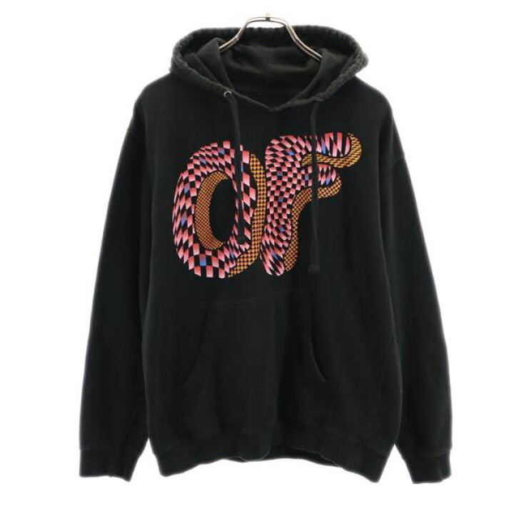 楽天市場】古着 OFWGKTA 長袖 スウェットパーカー M ブラック オッド 