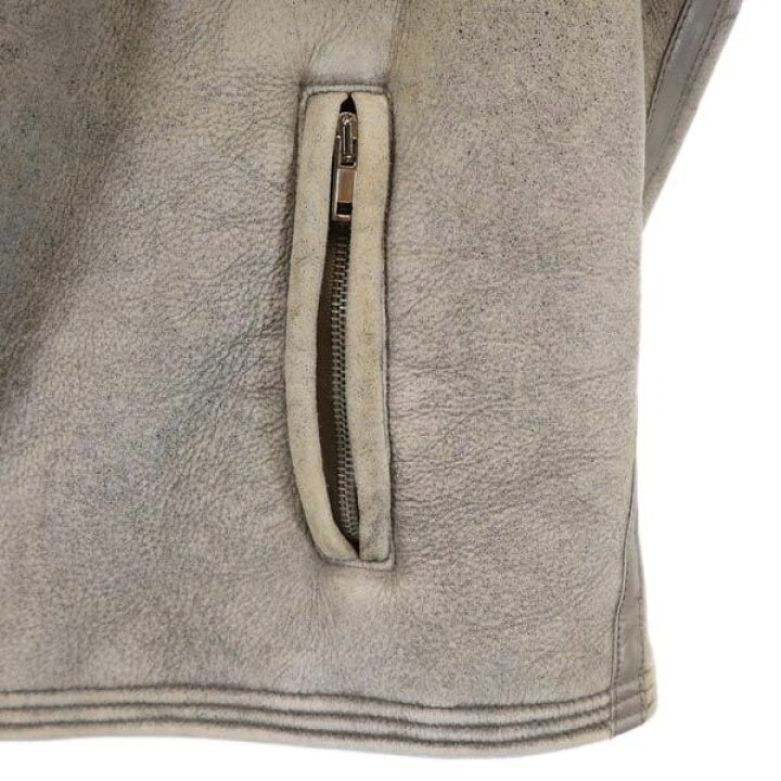 楽天市場】古着 リックオウエンス Rick Owens 羊革レザー ライダース  