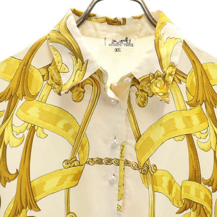 楽天市場】古着 HERMES エルメス イタリア製 シルク カシミヤブレンド  