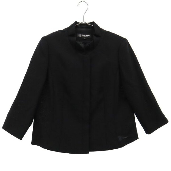 楽天市場】古着 Hardy Amies ハーディエイミス ノーカラージャケット 