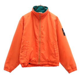 ヘリーハンセン 80s ヴィンテージ 裏フリース ナイロンジャケット M オレンジ系 HELLY HANSEN メンズ 【中古】 【231104】