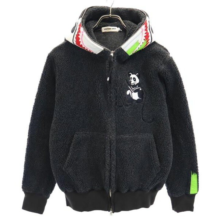 楽天市場】古着 アベイシングエイプ A BATHING APE ボア パンダ ジップ  