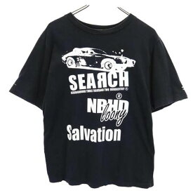 ネイバーフッド 両面 プリント 半袖 Tシャツ S 黒 NEIGHBORHOOD メンズ 【中古】 【230601】 メール便可