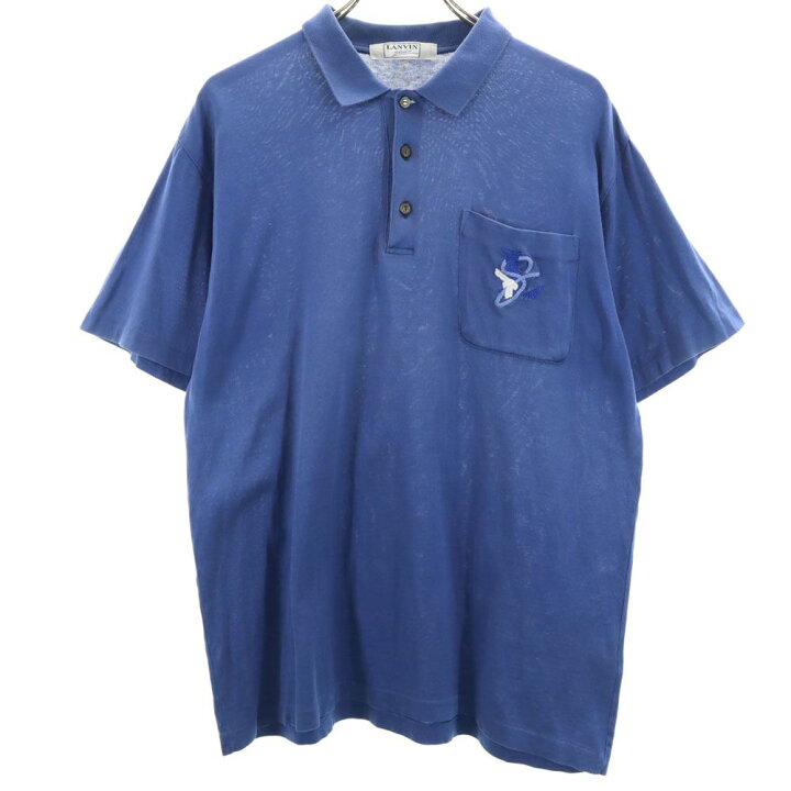 楽天市場】古着 ランバンスタジオ LANVIN STUDIO 半袖 ポロシャツ  