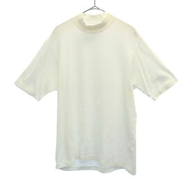 アナトミカ ハイネック 半袖 Tシャツ M ホワイト ANATOMICA 日本製 レディース 【中古】 【230805】 メール便可