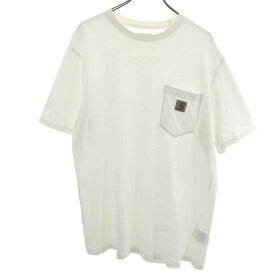カーハート 半袖 Tシャツ XL ホワイト Carhartt メンズ 【中古】 【240427】 メール便可