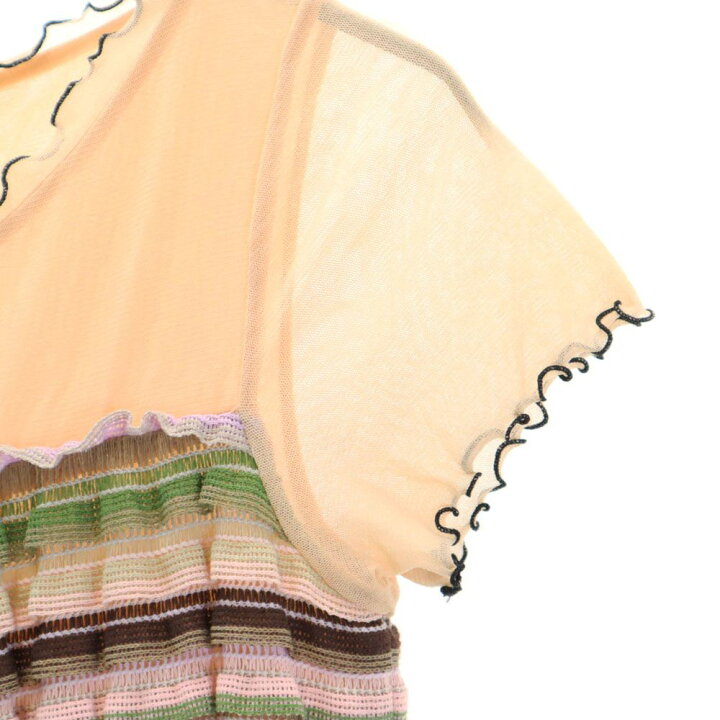 楽天市場】未使用 パオラフラーニ イタリア製 ボーダー 半袖 ニット  