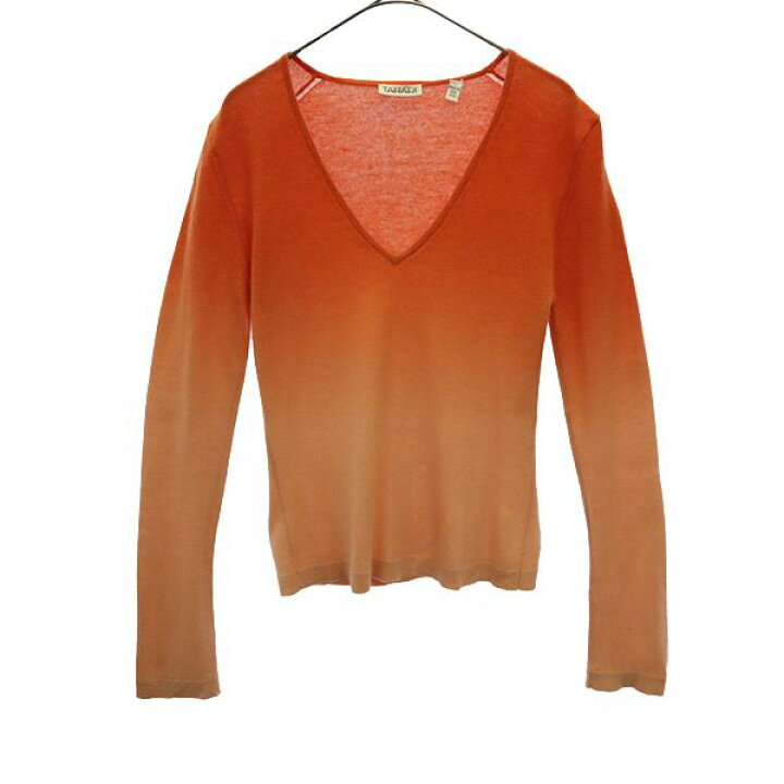 楽天市場】古着 ELIE TAHARI タハリ 長袖 カシミヤ100% セーター M