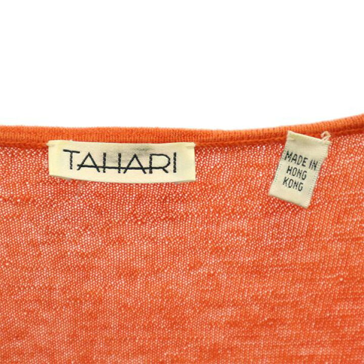 楽天市場】古着 ELIE TAHARI タハリ 長袖 カシミヤ100% セーター M 