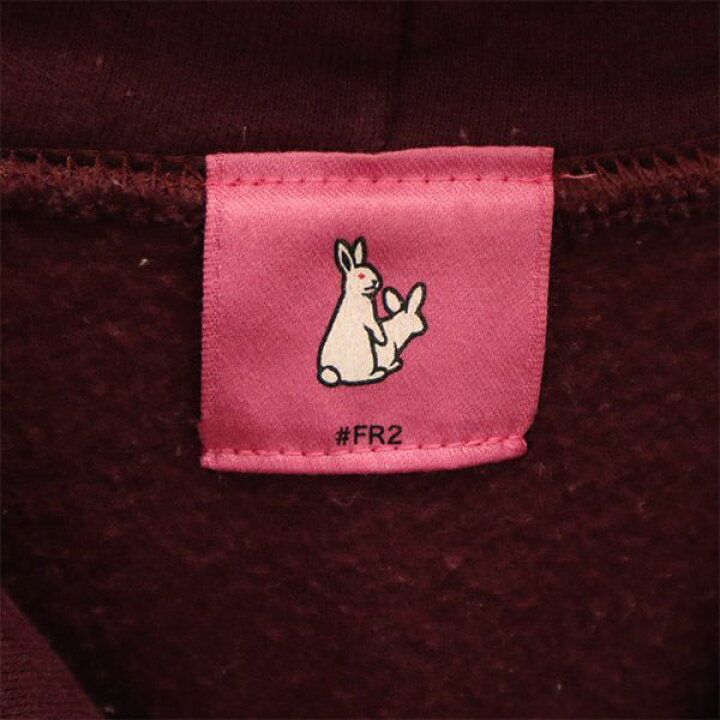 楽天市場】古着 エフアールツー FR2 プリント 長袖 スウェットパーカー  