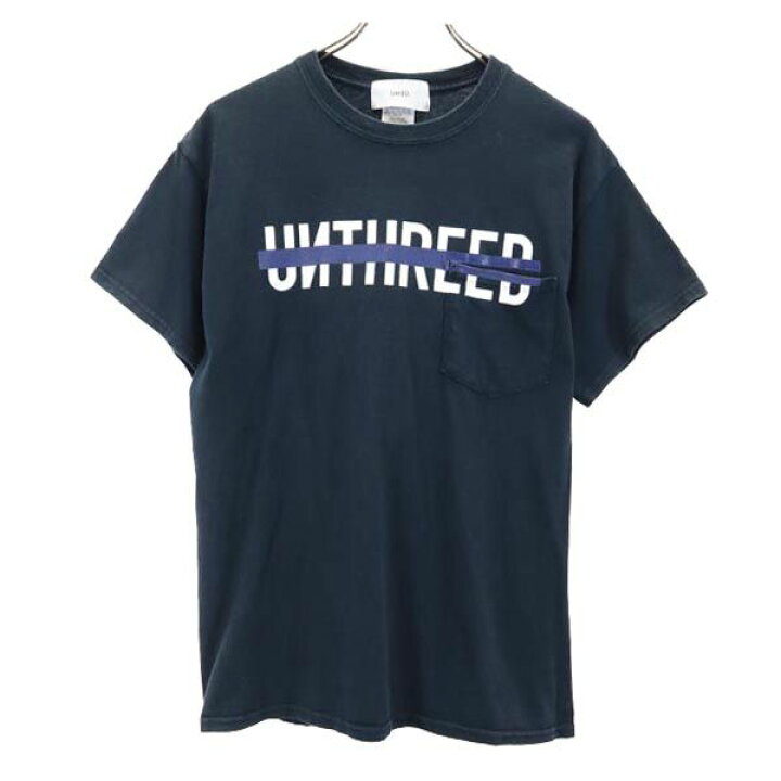 楽天市場】アンスリード プリント 半袖 Tシャツ M ネイビー系 UN3D 