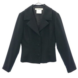 古着 KATHARINE HAMNETT LONDON キャサリンハムネットロンドン 日本製 ウールジャケット M ブラック レディース 【中古】