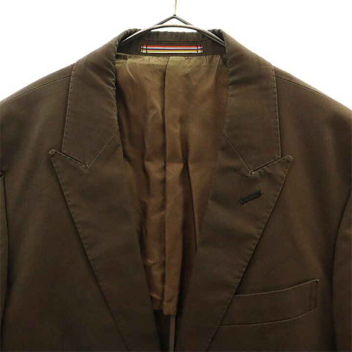 楽天市場】ピーエスポールスミス テーラードジャケット S ブラウン PS  