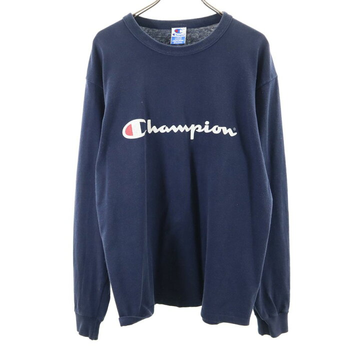 楽天市場】古着 Champion チャンピオン 90s 後期 USA製 プリント 長袖
