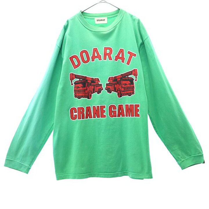 楽天市場】ドゥアラット プリント 長袖 Tシャツ グリーン DOARAT 日本 