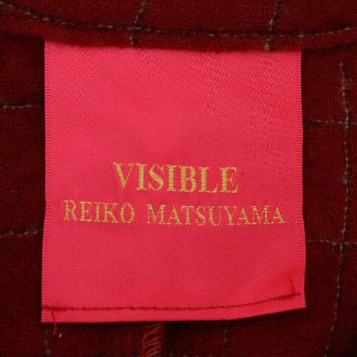 楽天市場】ヴィジブル レイコ マツヤマ チェック 長袖ワンピース 