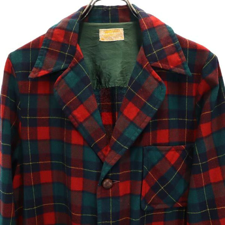 楽天市場】古着 PENDLETON ペンドルトン 50s ヴィンテージ チェック柄 