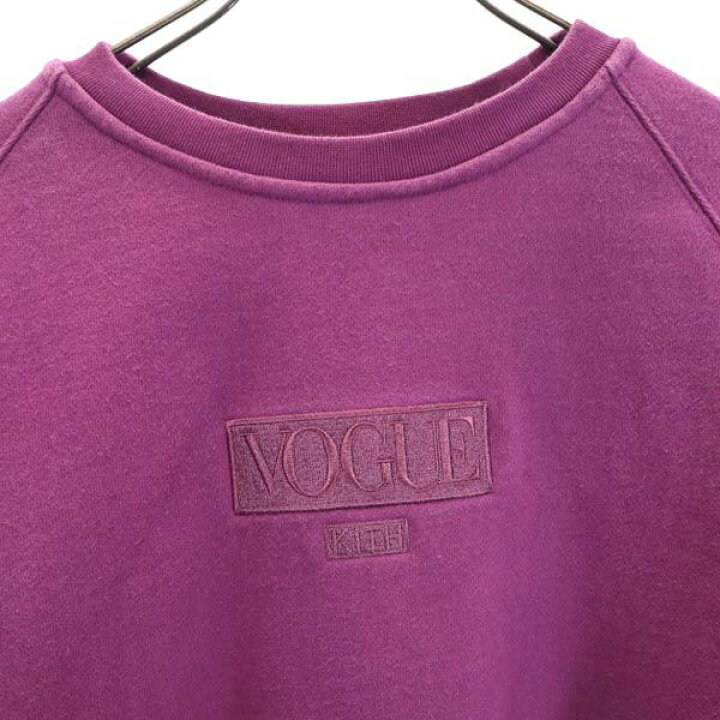 楽天市場】古着 キス KITH × ヴォーグ コラボ 長袖 トレーナー M 紫系  