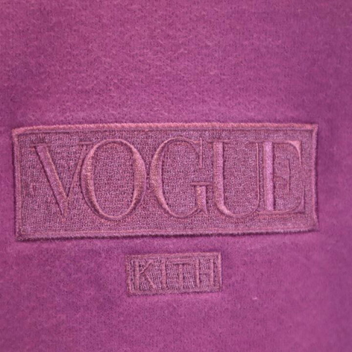 楽天市場】古着 キス KITH × ヴォーグ コラボ 長袖 トレーナー M 紫系  