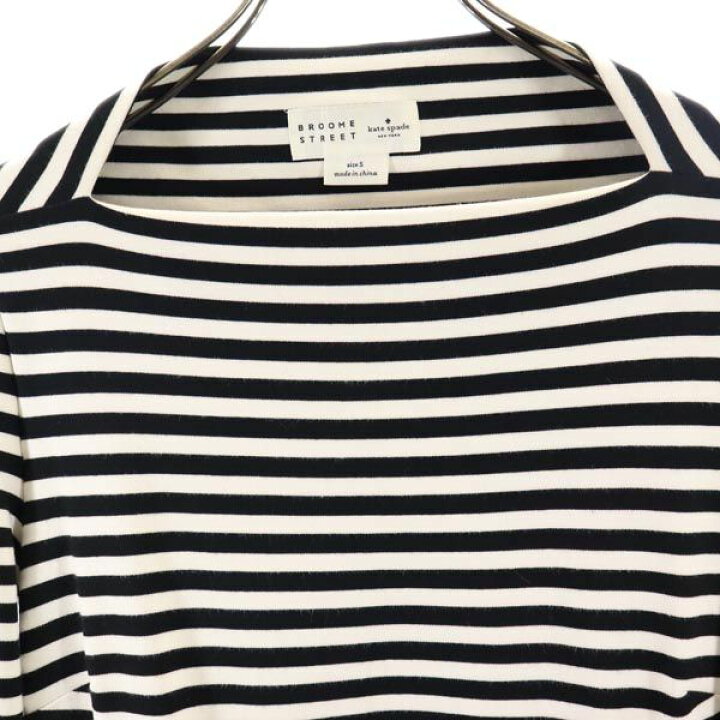 楽天市場】古着 Kate Spade ケイトスペード ボーダー柄 7分袖 