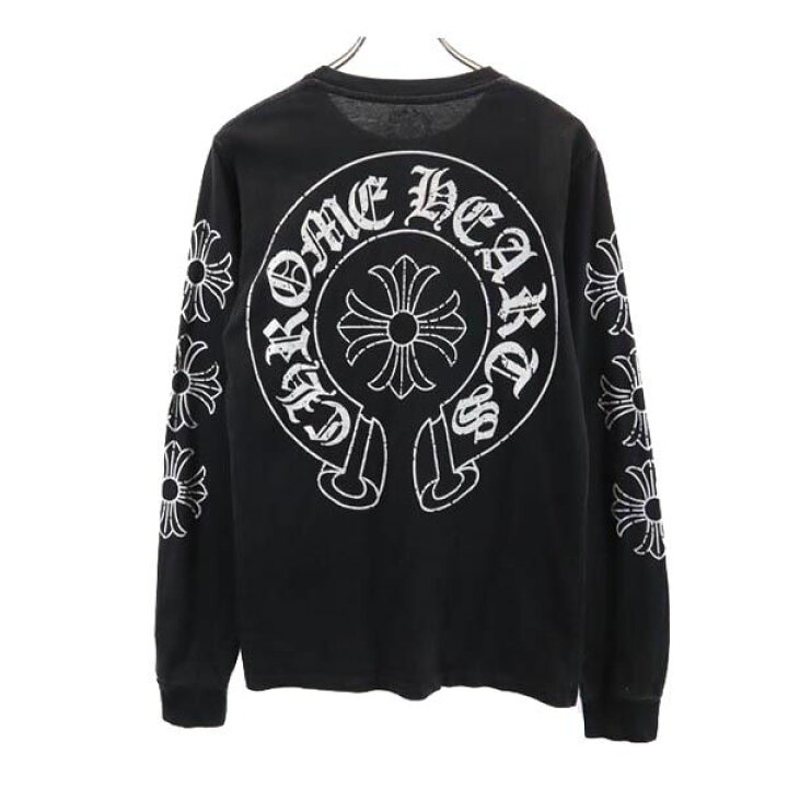 楽天市場】クロムハーツ USA製 バックプリント 長袖 Tシャツ M 