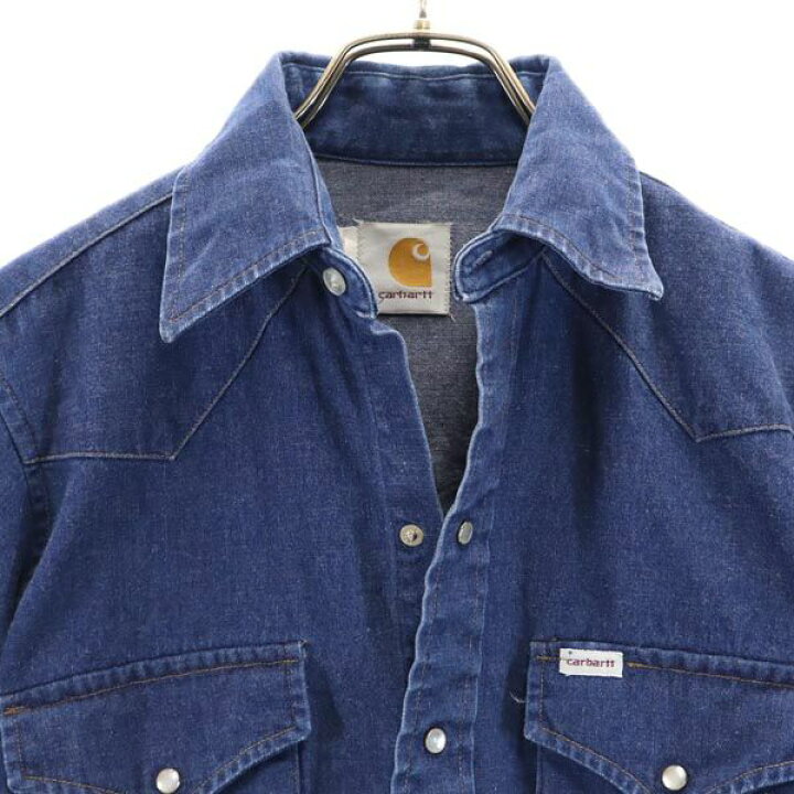 楽天市場】古着 カーハート Carhartt 80s ヴィンテージ 長袖 デニム 
