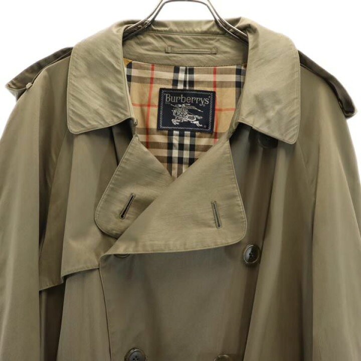 楽天市場】バーバリーズ 90s オールド トレンチ コート カーキ  