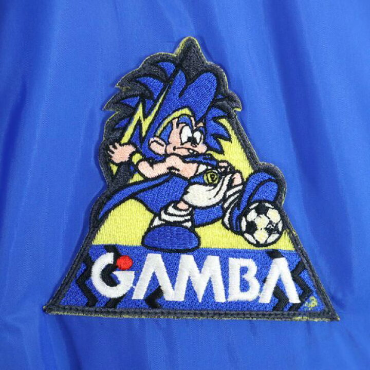 楽天市場 ガンバ大阪 パナソニック ベンチコート 青 サッカー フード 裏ボア メンズ 中古 R Pd 古着 Used専門百貨店big2nd