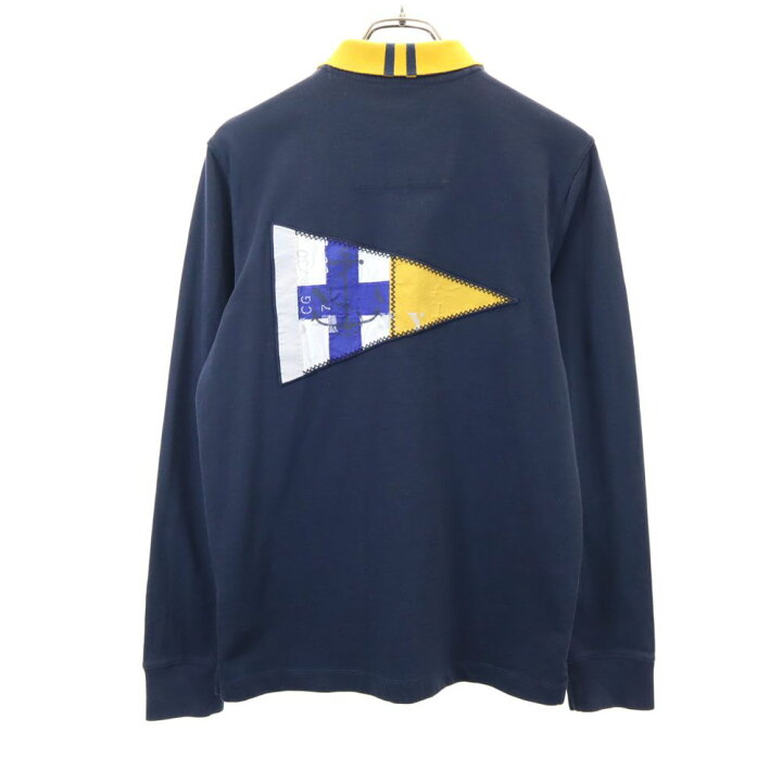 91194 nautica 長袖ポロシャツ 紺色 M NAUTICA - NAUTICA ノウティカ 