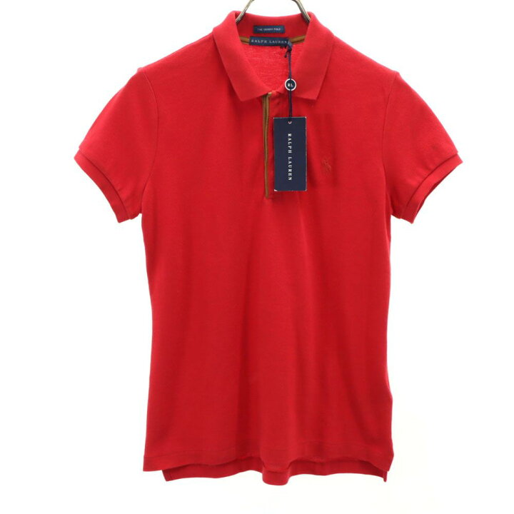 楽天市場】ラルフローレン 未使用 半袖 ポロシャツ M レッド RALPH 