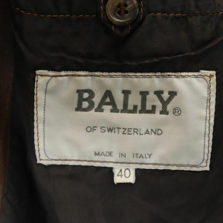 楽天市場】古着 バリー BALLY イタリア製 レザージャケット 40  