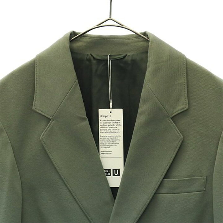 楽天市場】未使用 ユニクロユー テーラードジャケット XS グレー  