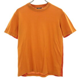 ポールスミス 日本製 半袖 Tシャツ M オレンジ Paul Smith メンズ 【中古】 【240504】 メール便可