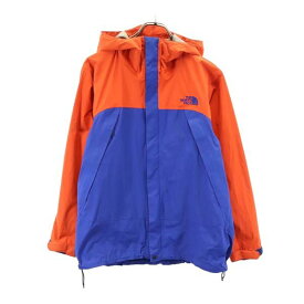 ノースフェイス NP11530 マウンテンパーカー S オレンジ×ブルー THE NORTH FACE ドットショットジャケット メンズ 【中古】 【230919】