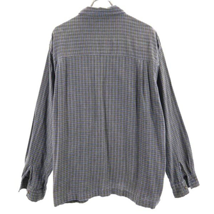 楽天市場】バンズ 90s オールド チェック ジップアップ シャツ 