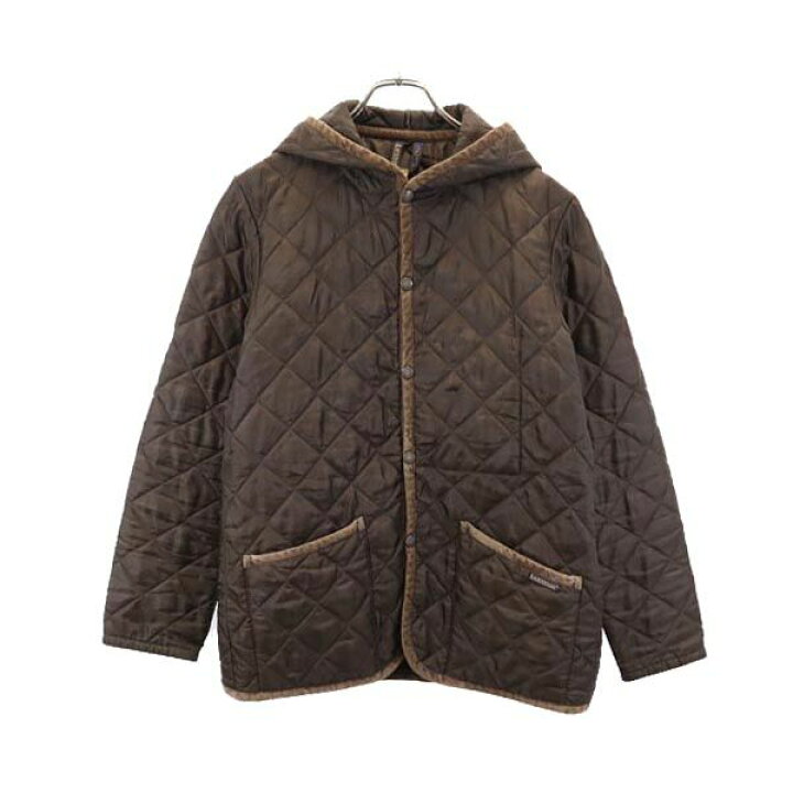 楽天市場】ラベンハム 中綿 キルティング ジャケット 36 ブラウン 