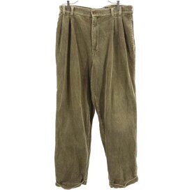 チャップスラルフローレン コーデュロイパンツ W33 ベージュ系 CHAPS RALPH LAUREN メンズ 【中古】 【230928】