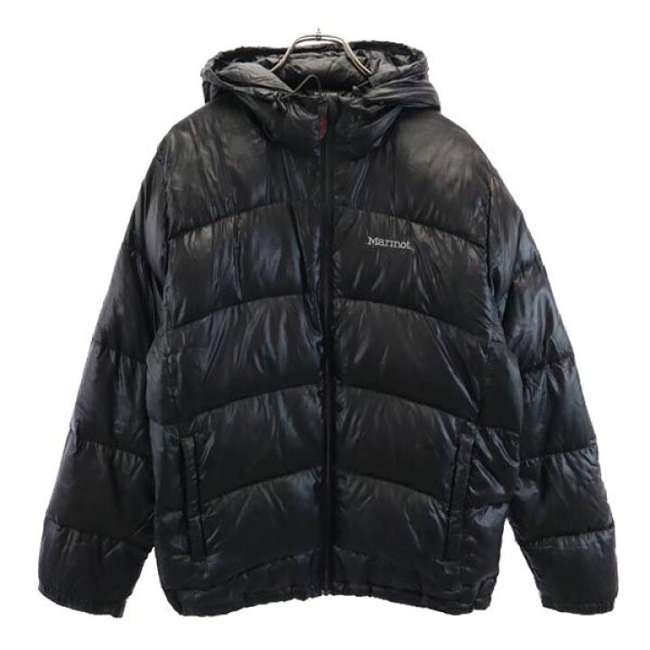 楽天市場】マーモット ダウンジャケット XL 黒 MARMOT メンズ 【中古  