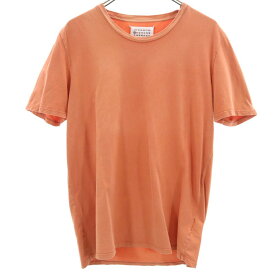 マルタンマルジェラ イタリア製 半袖 Tシャツ 48 オレンジ系 MARTIN MARGIELA メンズ 【中古】 【240509】 メール便可