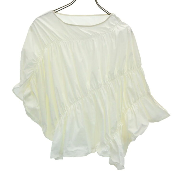 楽天市場】古着 AMERI UNDRESSED アメリ 半袖 変形 ブラウス 白  