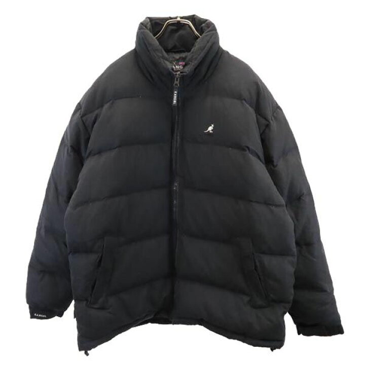 楽天市場】カンゴール ダウンジャケット L ブラック KANGOL メンズ 