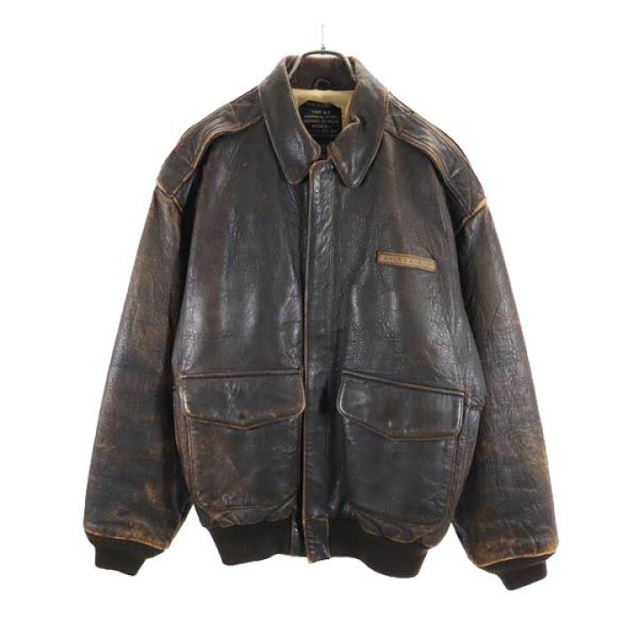 楽天市場】アヴィレックス TYPE A-2 本革 バックペイント フライト  