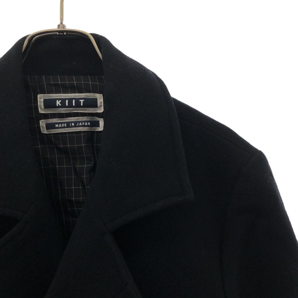 楽天市場】キート 日本製 ベルト ウールコート 1 ブラック KIIT メンズ 
