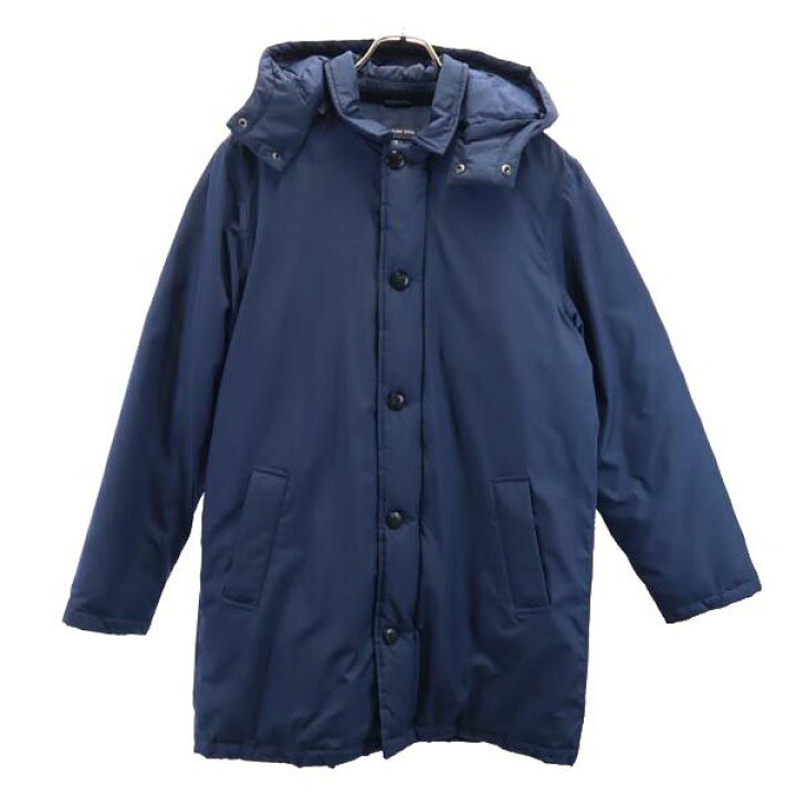 楽天市場】ランズエンド ダウンコート M ネイビー LANDS' END 