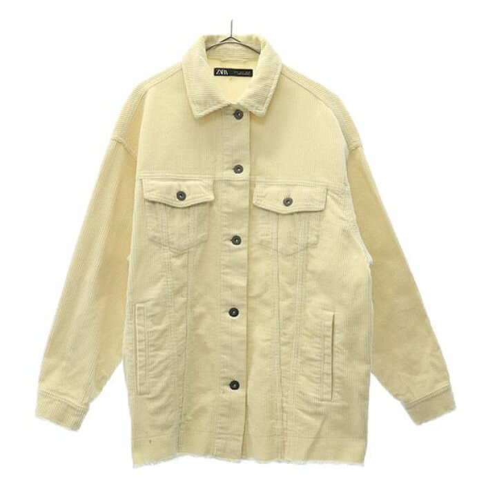 楽天市場】古着 ZARA ザラ コーデュロイジャケット S ベージュ 